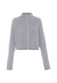 Вязаный кардиган MYMO, серый