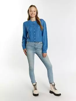 Вязаный кардиган Mymo, синий