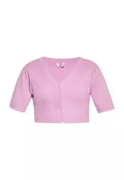 Вязаный кардиган MYMO, светло-розовый