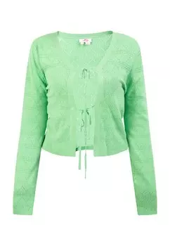Вязаный кардиган Mymo, светло-зеленый