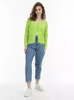 Вязаный кардиган Mymo, зеленый