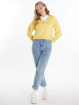 Вязаный кардиган Mymo, желтый