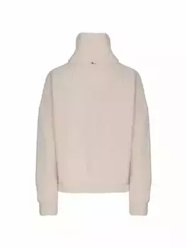 Вязаный кардиган на молнии Herno, белый