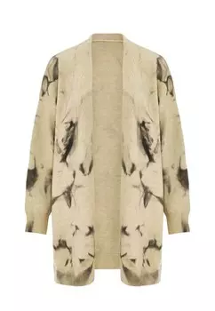 Вязаный кардиган NAEMI, бежевый