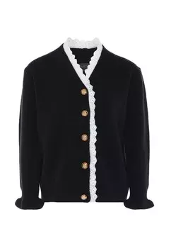 Вязаный кардиган Naemi, черный