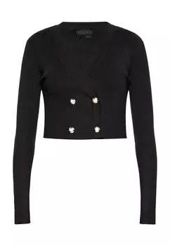 Вязаный кардиган NAEMI, черный