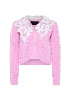 Вязаный кардиган Naemi, лаванда