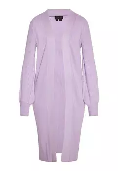 Вязаный кардиган Naemi, лавандовый