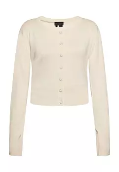 Вязаный кардиган NAEMI, песочный