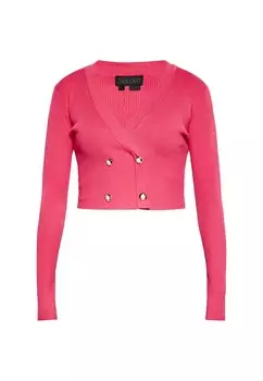 Вязаный кардиган NAEMI, розовый