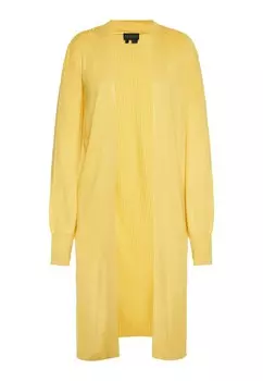 Вязаный кардиган Naemi, светло-желтого