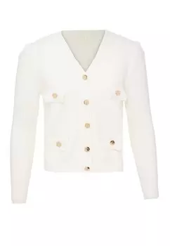 Вязаный кардиган NALLY, белый