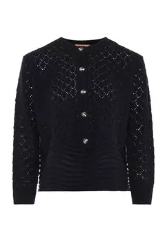 Вязаный кардиган Nally, черный