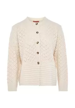 Вязаный кардиган Nally, цвет Wool White