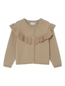 Вязаный кардиган NAME IT, бежевый