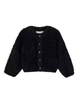 Вязаный кардиган NAME IT Knit Cardigan, черный