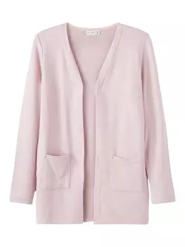 Вязаный кардиган Name It VICTI, розовый