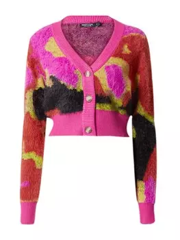 Вязаный кардиган Nasty Gal, фуксия