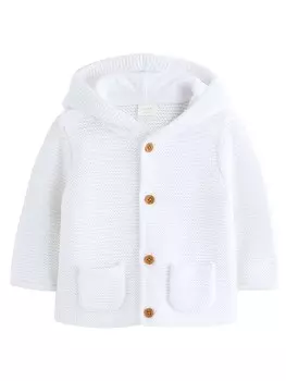 Вязаный кардиган Next Knit Cardigan, белый