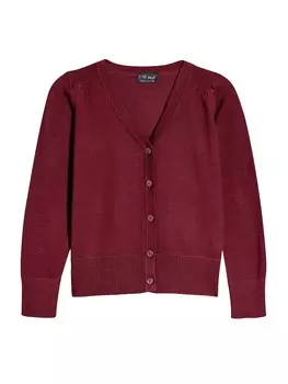 Вязаный кардиган Next Knit Cardigan, бордовый