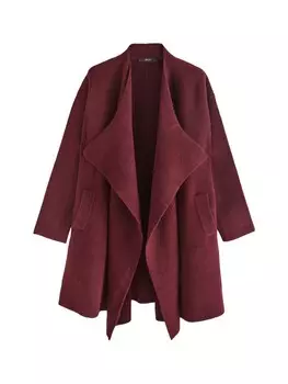 Вязаный кардиган Next Knit Cardigan, бордовый