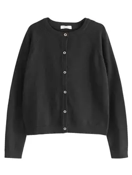 Вязаный кардиган Next Knit Cardigan, черный