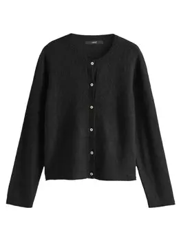 Вязаный кардиган Next Knit Cardigan, черный