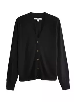 Вязаный кардиган Next Knit Cardigan, черный