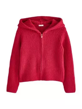Вязаный кардиган Next Knit Cardigan, цвет cranberry