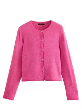 Вязаный кардиган Next Knit Cardigan, фуксия