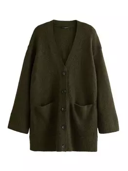 Вязаный кардиган Next Knit Cardigan, хаки