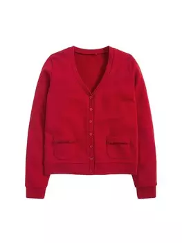 Вязаный кардиган Next Knit Cardigan, красный