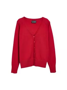 Вязаный кардиган Next Knit Cardigan, красный