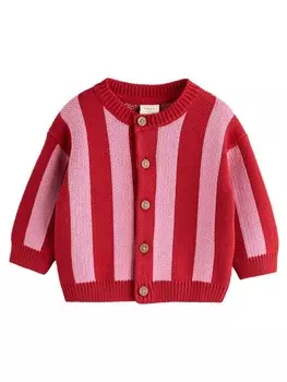 Вязаный кардиган Next Knit Cardigan, красный