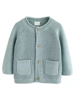 Вязаный кардиган Next Knit Cardigan, синий
