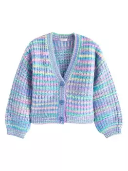Вязаный кардиган Next Knit Cardigan, синий