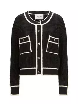 Вязаный кардиган Nicowa IDOWIA, черный