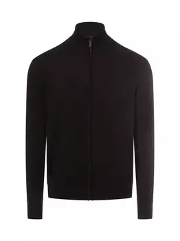 Вязаный кардиган Nils Sundstrm, черный