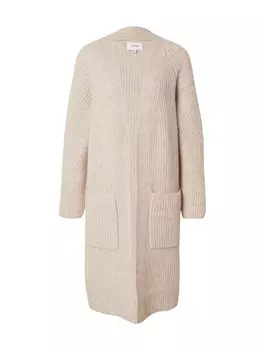 Вязаный кардиган NMPH ZINDI, бежевый