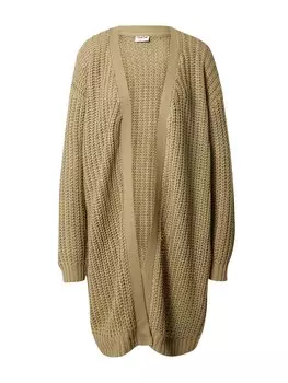 Вязаный кардиган Noisy May CHARLIE, хаки