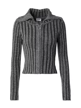 Вязаный кардиган Noisy may Knit Cardigan NMVIGGA, пятнистый черный