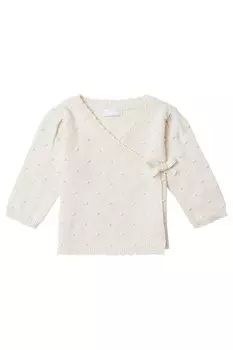 Вязаный кардиган Noppies Cat, цвет Egg shell