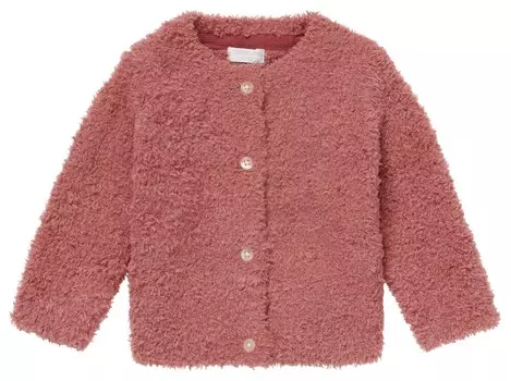 Вязаный кардиган Noppies Livorno, темно-розовый