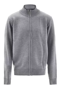 Вязаный кардиган NOWLES Knit Cardigan, серый