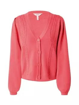 Вязаный кардиган OBJECT, цвет Raspberry