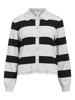 Вязаный кардиган OBJECT Knit Cardigan, белый