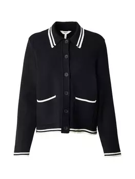 Вязаный кардиган OBJECT Knit Cardigan OBJRyder, черный