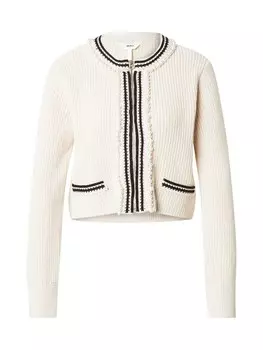 Вязаный кардиган OBJECT OBJPERLA, бежевый