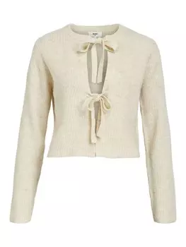 Вязаный кардиган Object PARVI, кремовый