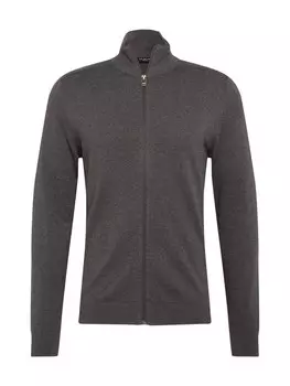 Вязаный кардиган обычного кроя SELECTED HOMME Berg, антрацит